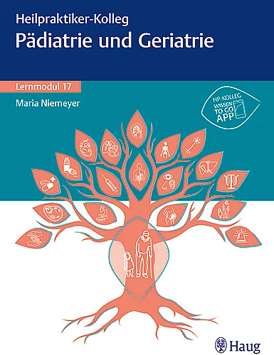Cover Heilpraktikerkolleg Lernmodul 17 Pädiatrie und Geriatrie.