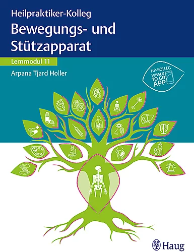 Cover Heilpraktikerkolleg Lernmodul 11 Bewegungsapparat und Stützapparat.