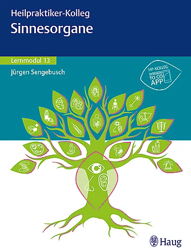 Cover Heilpraktikerkolleg Lernmodul 13 Sinnesorgane.