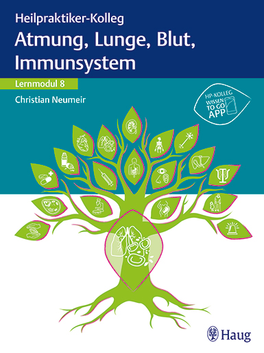 Cover Heilpraktikerkolleg Lernmodul 8 Atmung, Lunge, Blut, Immunsystem